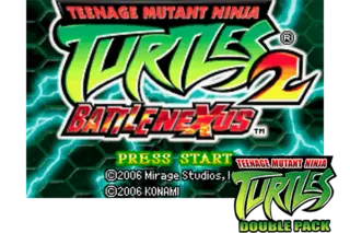 Image n° 1 - screenshots  : Teenage Mutant Ninja Turtles - Double Pack